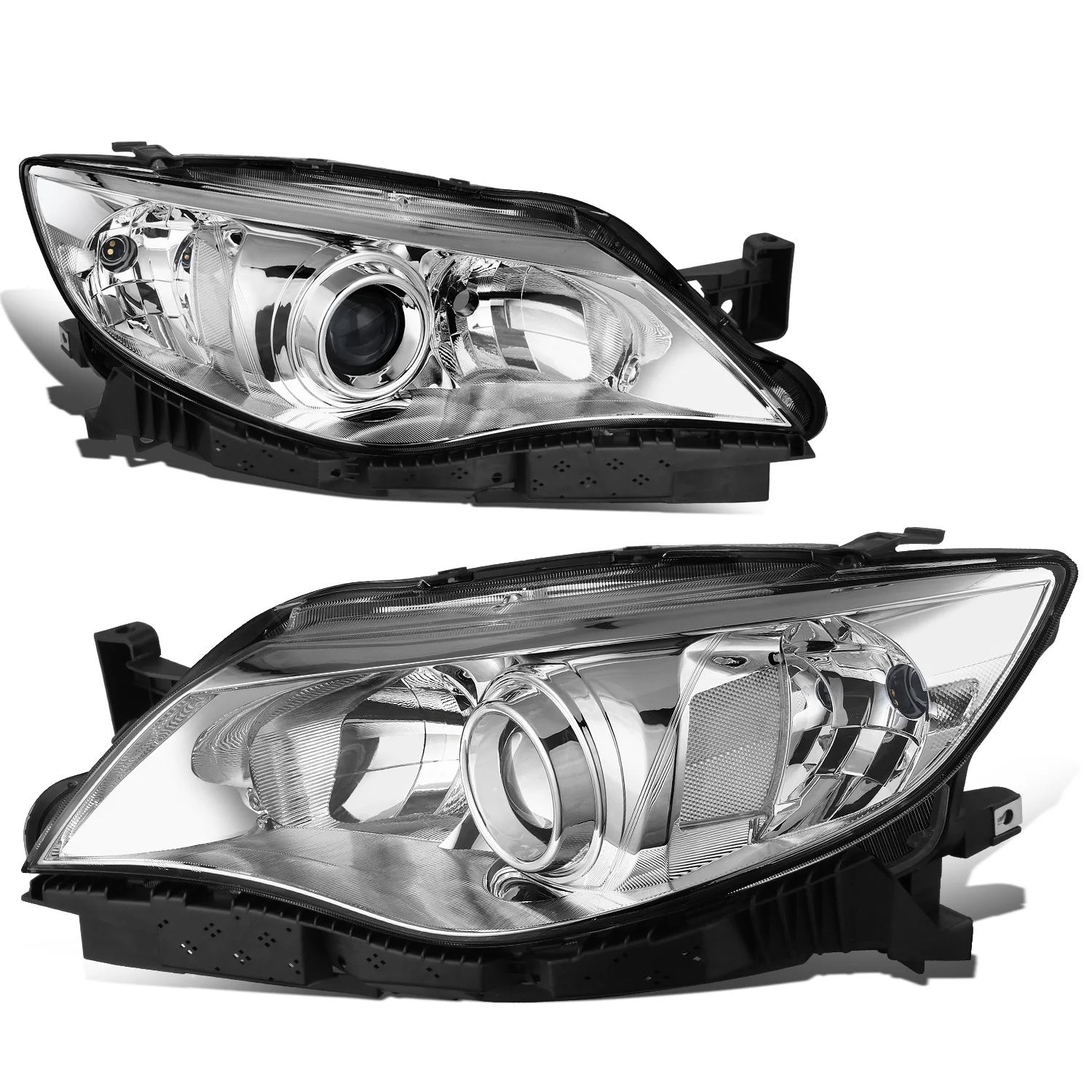 DNA Projector Headlights Subaru Impreza (2008-2011) OE Style w/ Black or Chrome Housing - Image 7