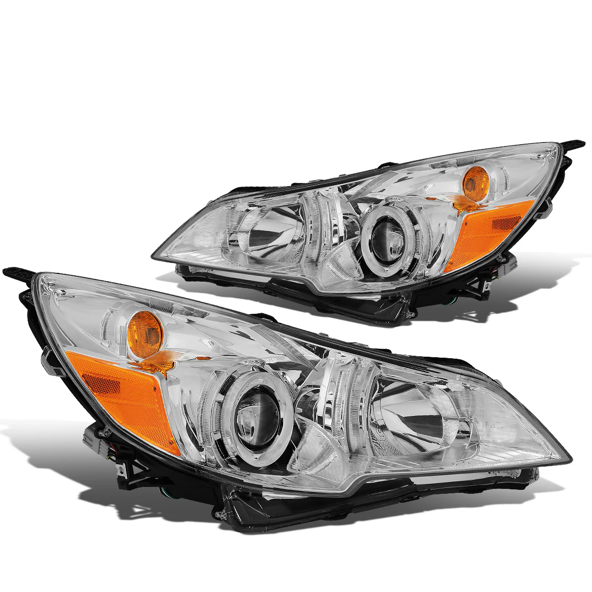 DNA Projector Headlights Subaru Outback / Legacy (2010-2014) OE Style w/ Black or Chrome Housing - Image 11