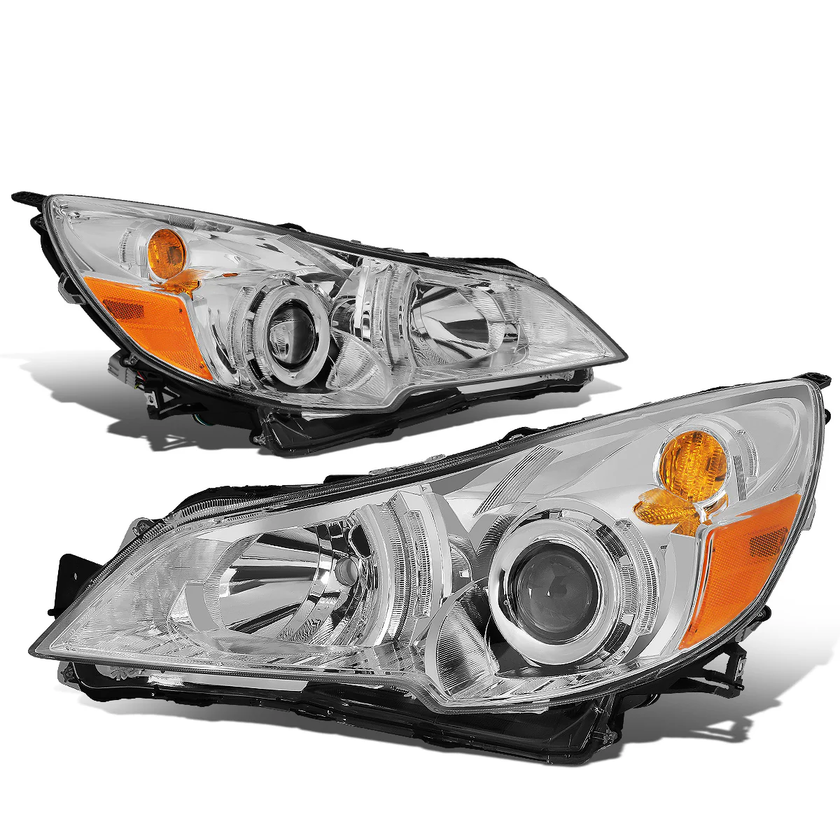 DNA Projector Headlights Subaru Outback / Legacy (2010-2014) OE Style w/ Black or Chrome Housing - Image 12