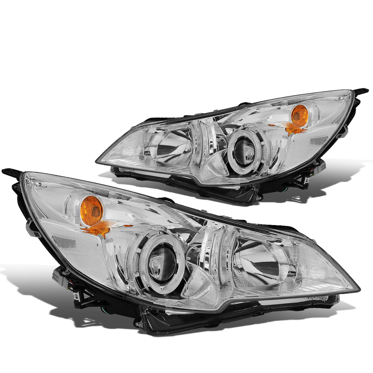 DNA Projector Headlights Subaru Outback / Legacy (2010-2014) OE Style w/ Black or Chrome Housing - Image 16