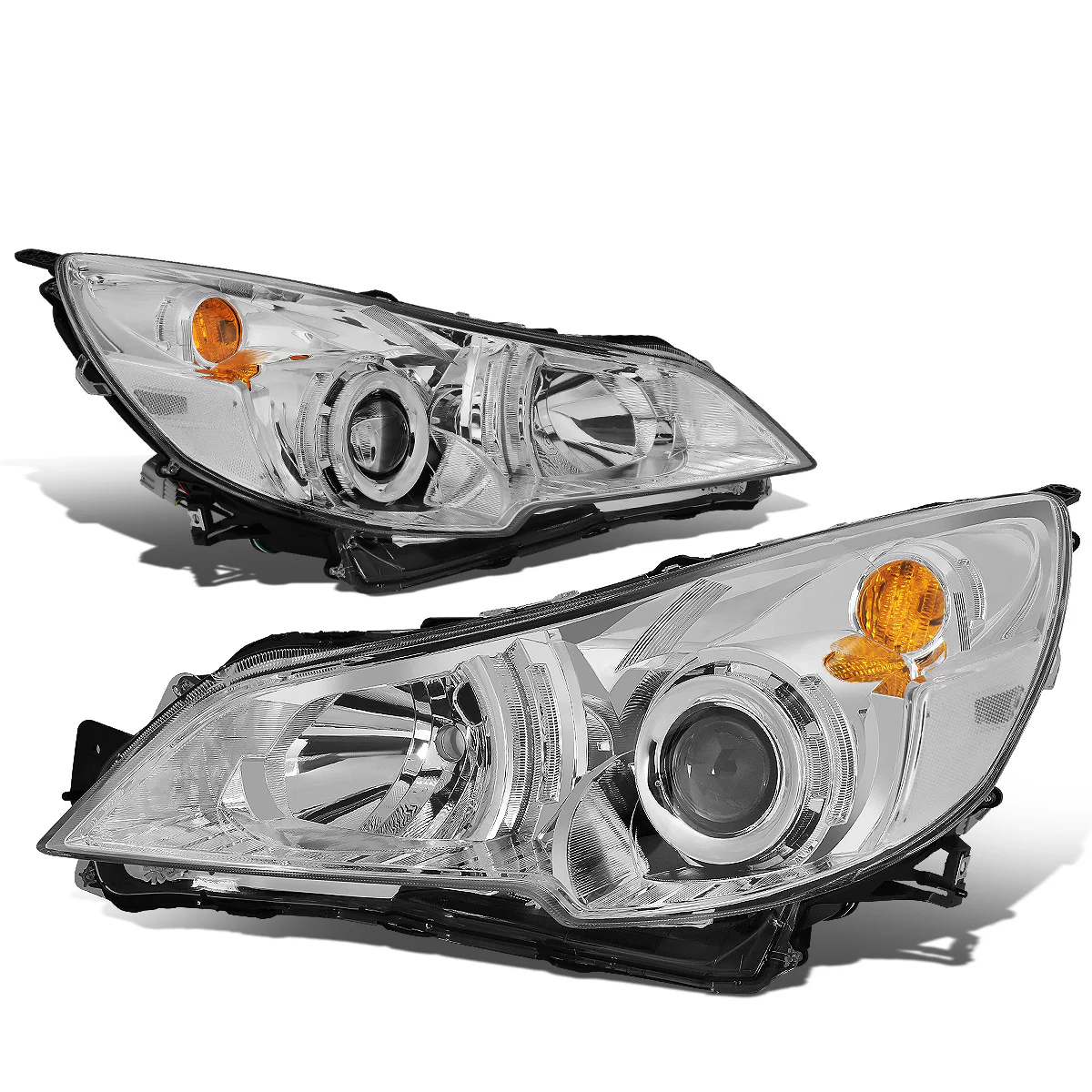 DNA Projector Headlights Subaru Outback / Legacy (2010-2014) OE Style w/ Black or Chrome Housing - Image 17