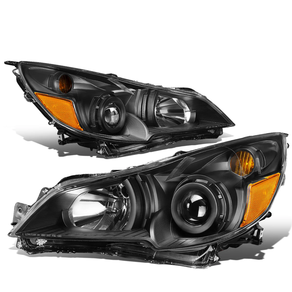 DNA Projector Headlights Subaru Outback / Legacy (2010-2014) OE Style w/ Black or Chrome Housing - Image 2