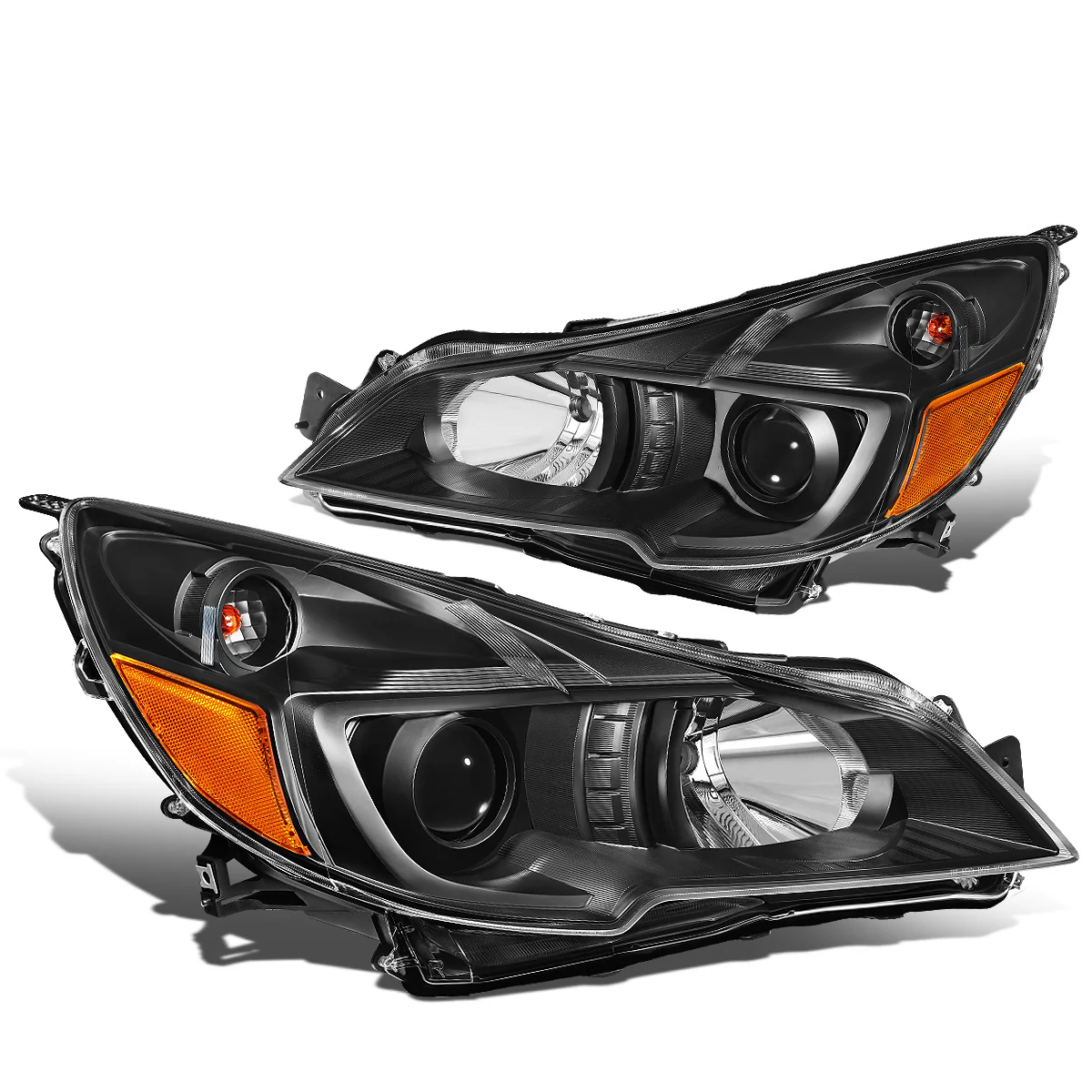 DNA Projector Headlights Subaru Outback / Legacy (2010-2014) OE Style w/ Black or Chrome Housing - Image 27