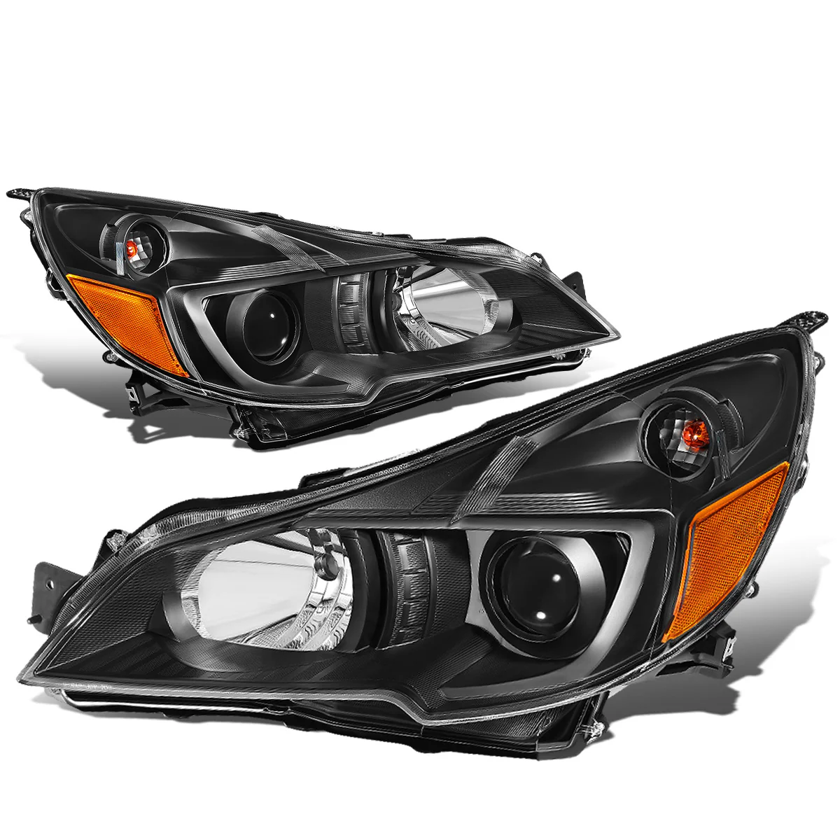 DNA Projector Headlights Subaru Outback / Legacy (2010-2014) OE Style w/ Black or Chrome Housing - Image 28