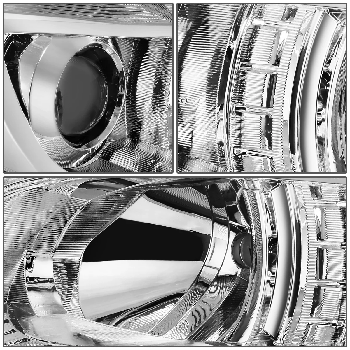 DNA Projector Headlights Subaru Outback / Legacy (2010-2014) OE Style w/ Black or Chrome Housing - Image 39