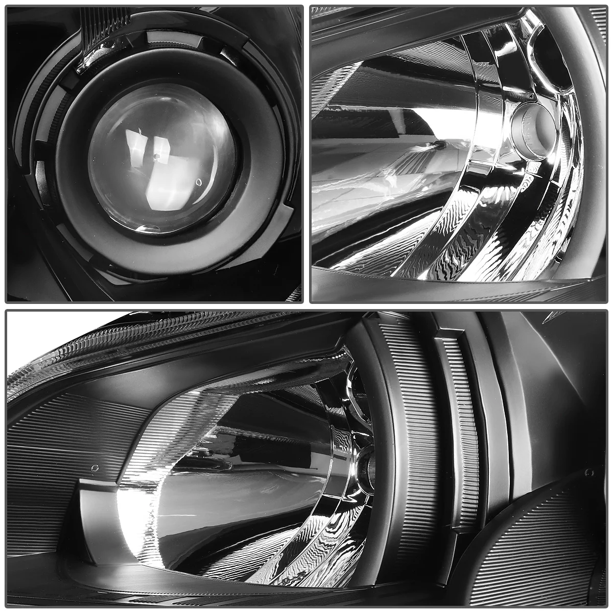 DNA Projector Headlights Subaru Outback / Legacy (2010-2014) OE Style w/ Black or Chrome Housing - Image 4