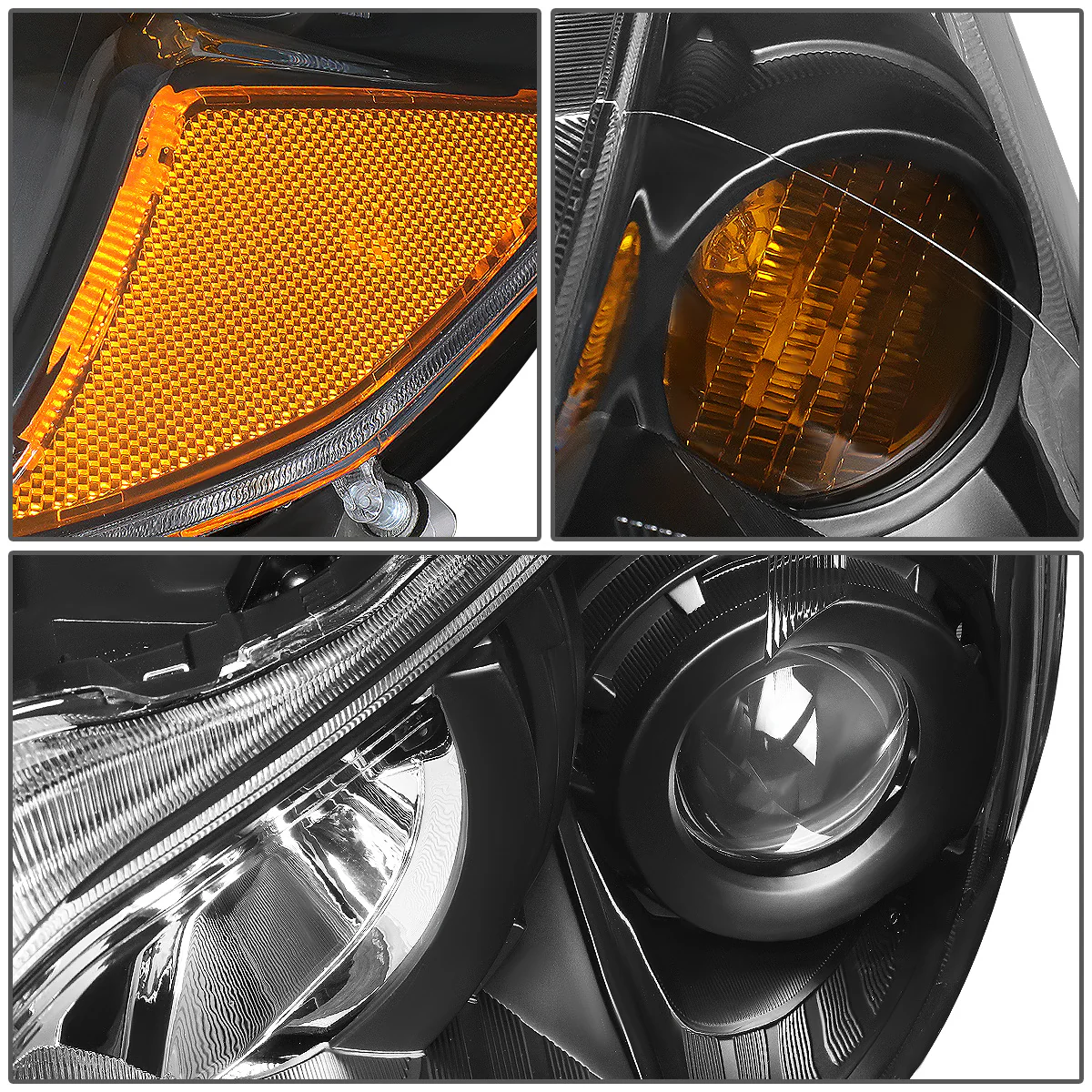DNA Projector Headlights Subaru Outback / Legacy (2010-2014) OE Style w/ Black or Chrome Housing - Image 5