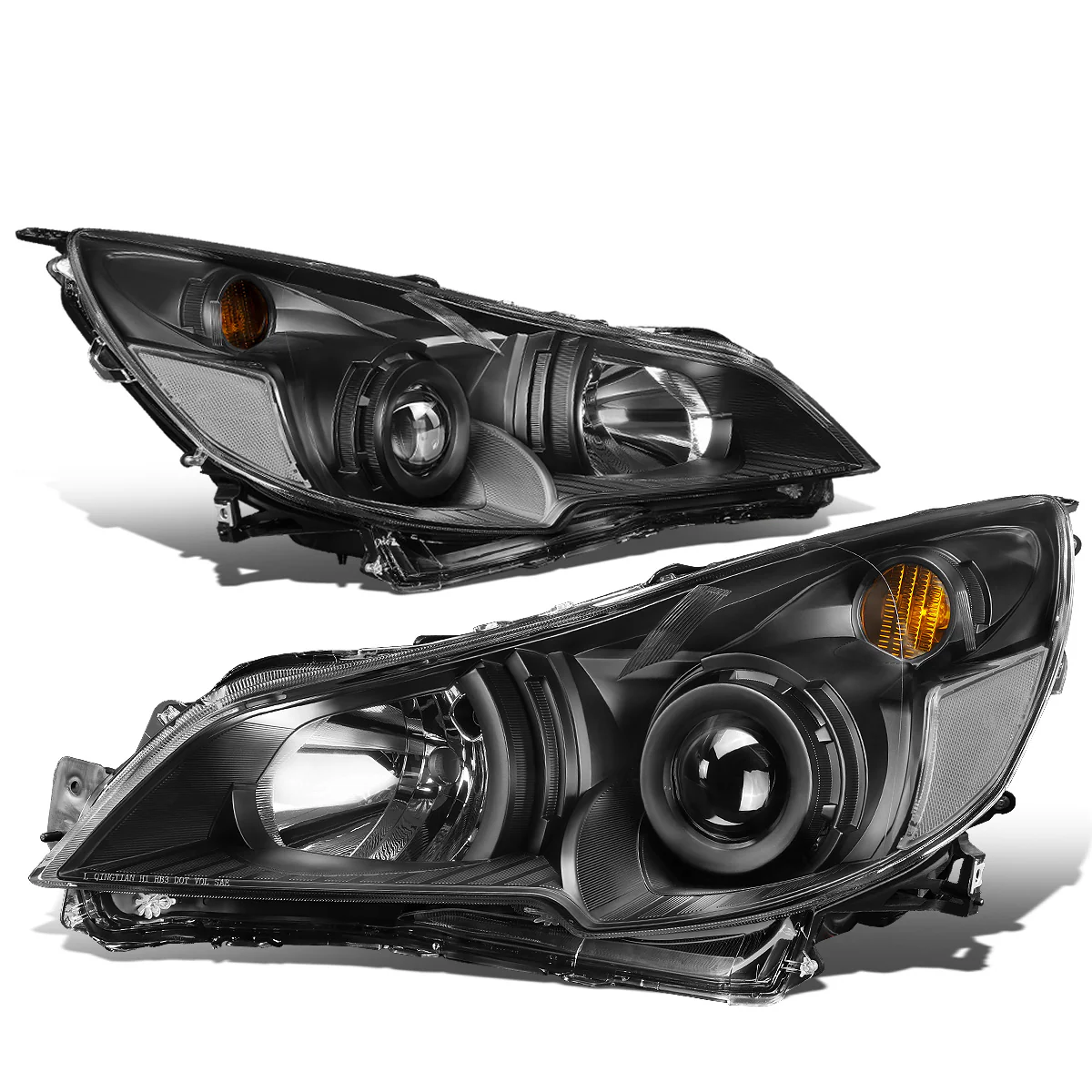 DNA Projector Headlights Subaru Outback / Legacy (2010-2014) OE Style w/ Black or Chrome Housing - Image 7
