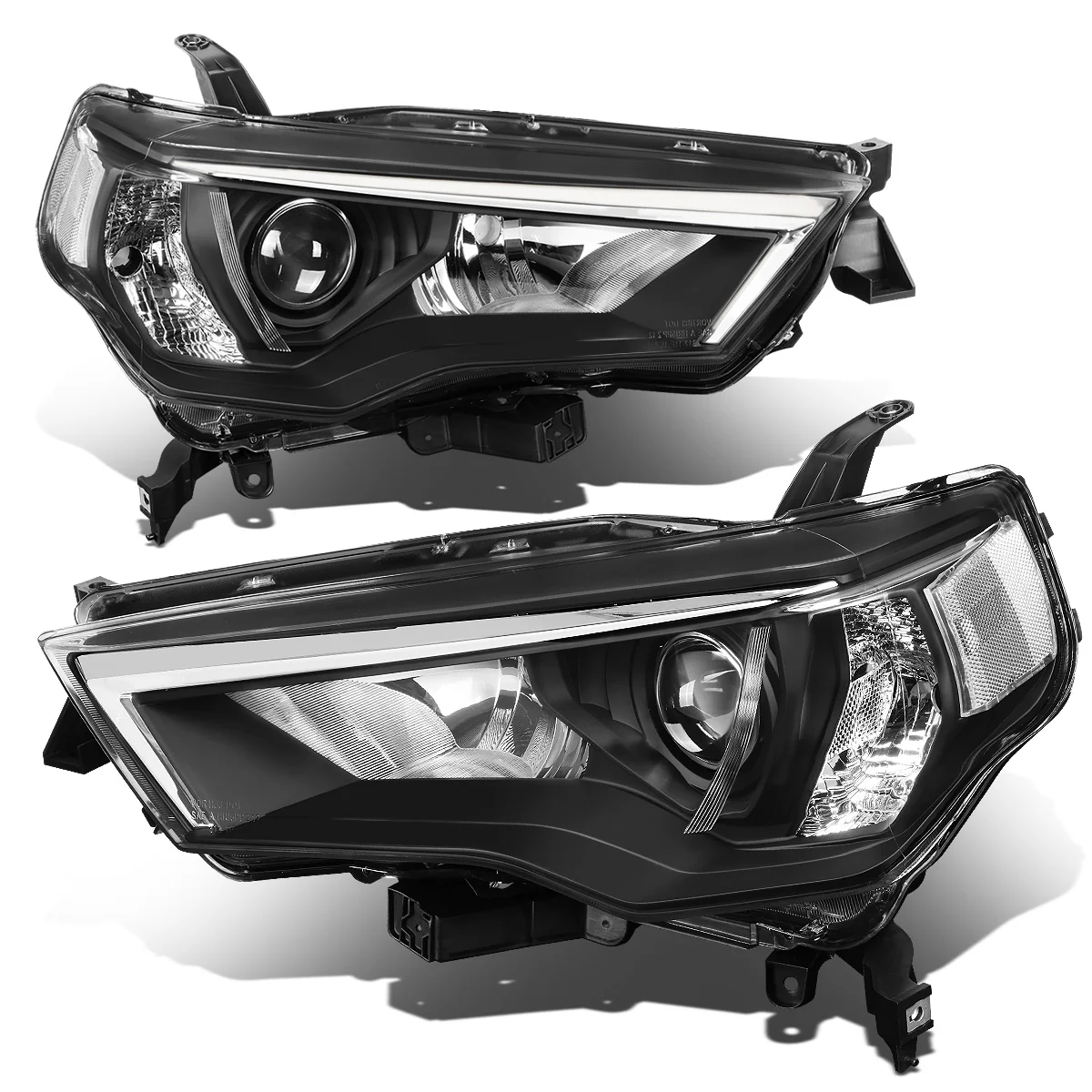 DNA Projector Headlights Toyota 4Runner (2014-2020) OE Style w/ Black or Chrome Housing - Image 11