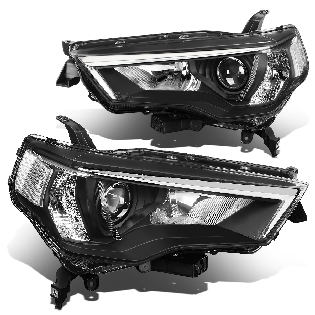 DNA Projector Headlights Toyota 4Runner (2014-2020) OE Style w/ Black or Chrome Housing - Image 12