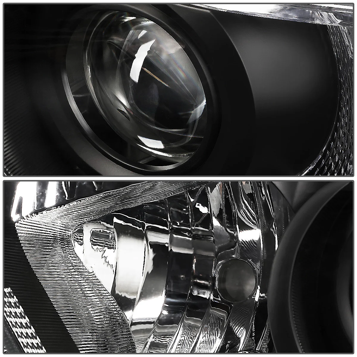 DNA Projector Headlights Toyota Highlander (2011-2016) OE Style w/ Black or Chrome Housing - Image 9