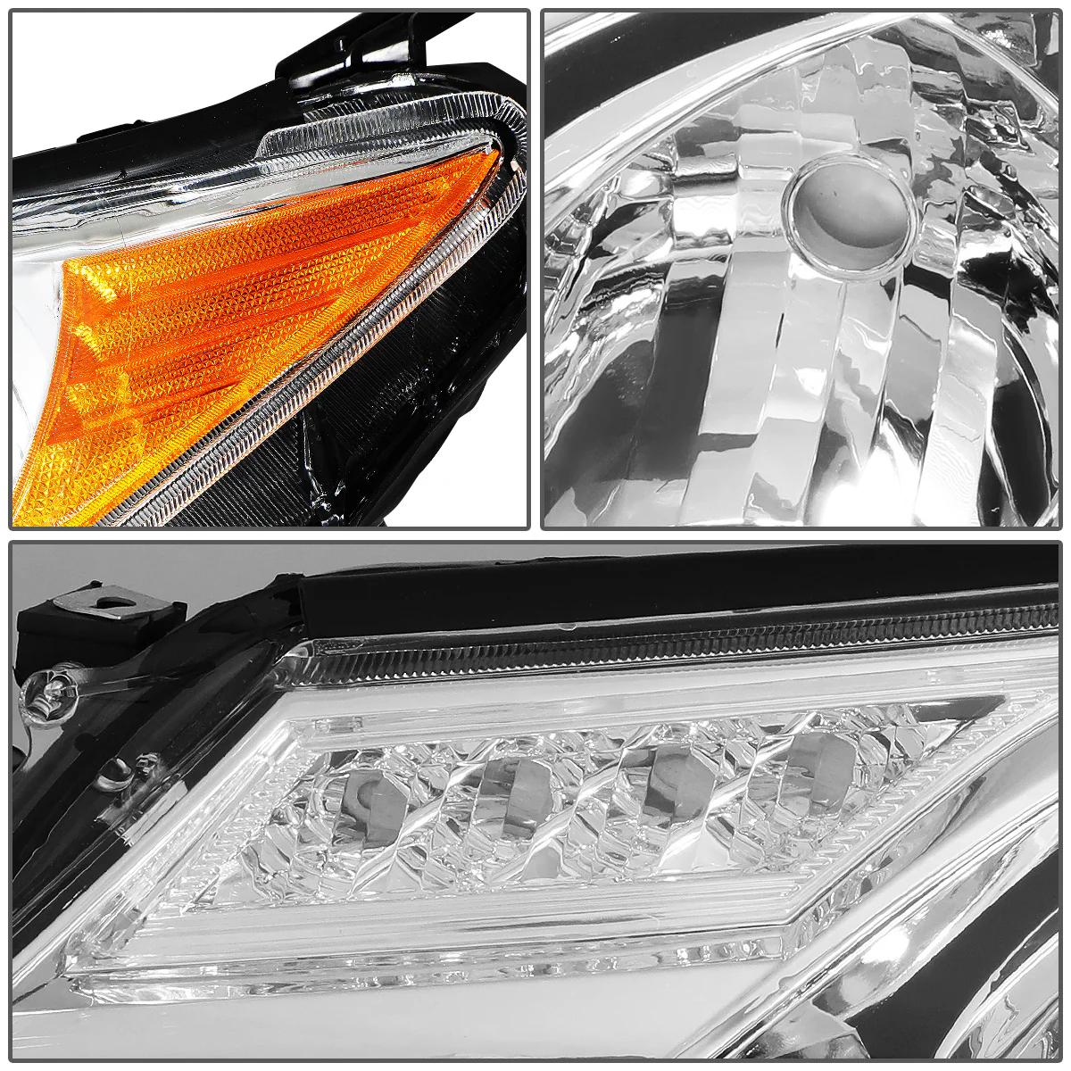 DNA Projector Headlights Toyota RAV4 (2013-2018) OE Style w/ Black or Chrome Housing - Image 15