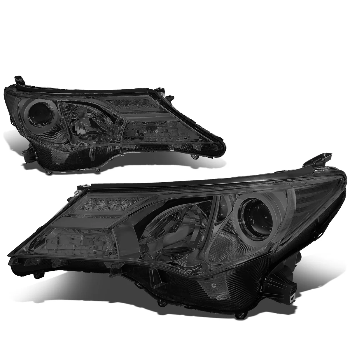DNA Projector Headlights Toyota RAV4 (2013-2018) OE Style w/ Black or Chrome Housing - Image 26