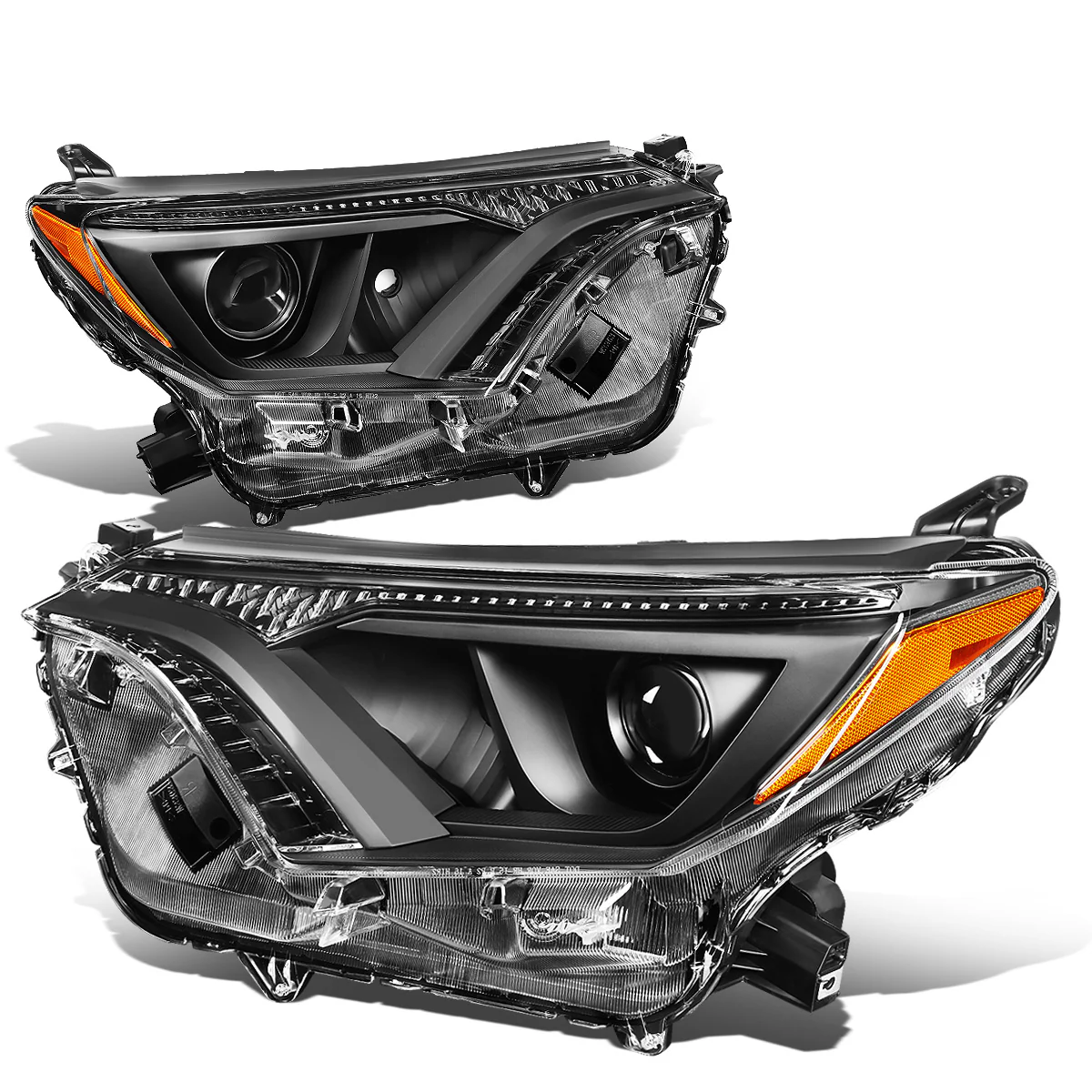 DNA Projector Headlights Toyota RAV4 (2013-2018) OE Style w/ Black or Chrome Housing - Image 32