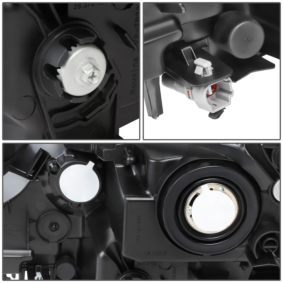 DNA Projector Headlights Toyota RAV4 (2013-2018) OE Style w/ Black or Chrome Housing - Image 37