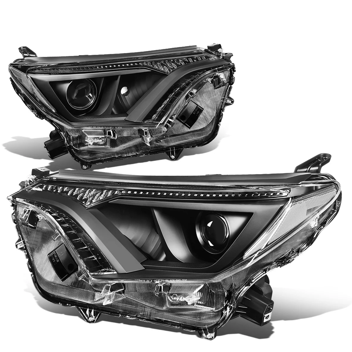 DNA Projector Headlights Toyota RAV4 (2013-2018) OE Style w/ Black or Chrome Housing - Image 38