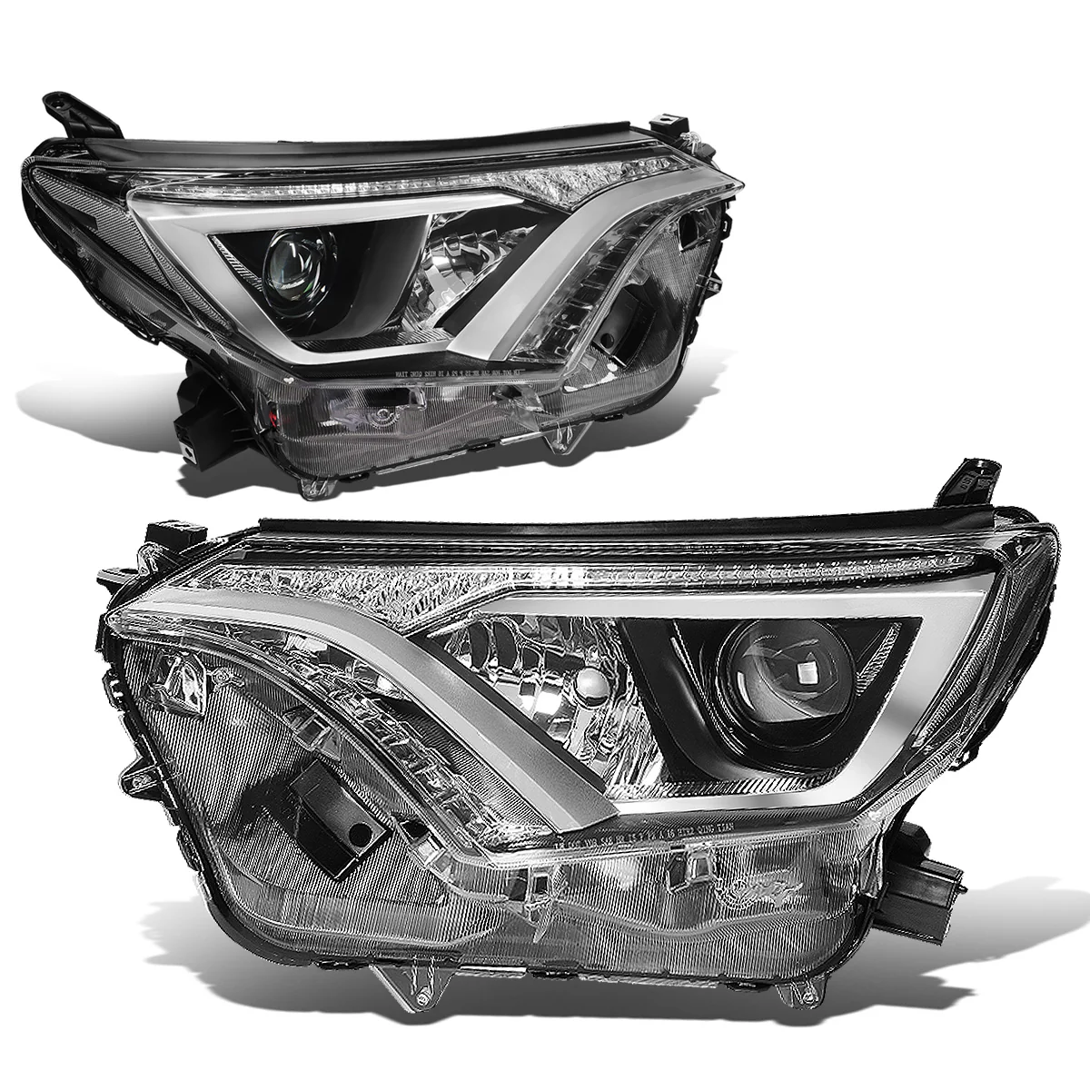 DNA Projector Headlights Toyota RAV4 (2013-2018) OE Style w/ Black or Chrome Housing - Image 46