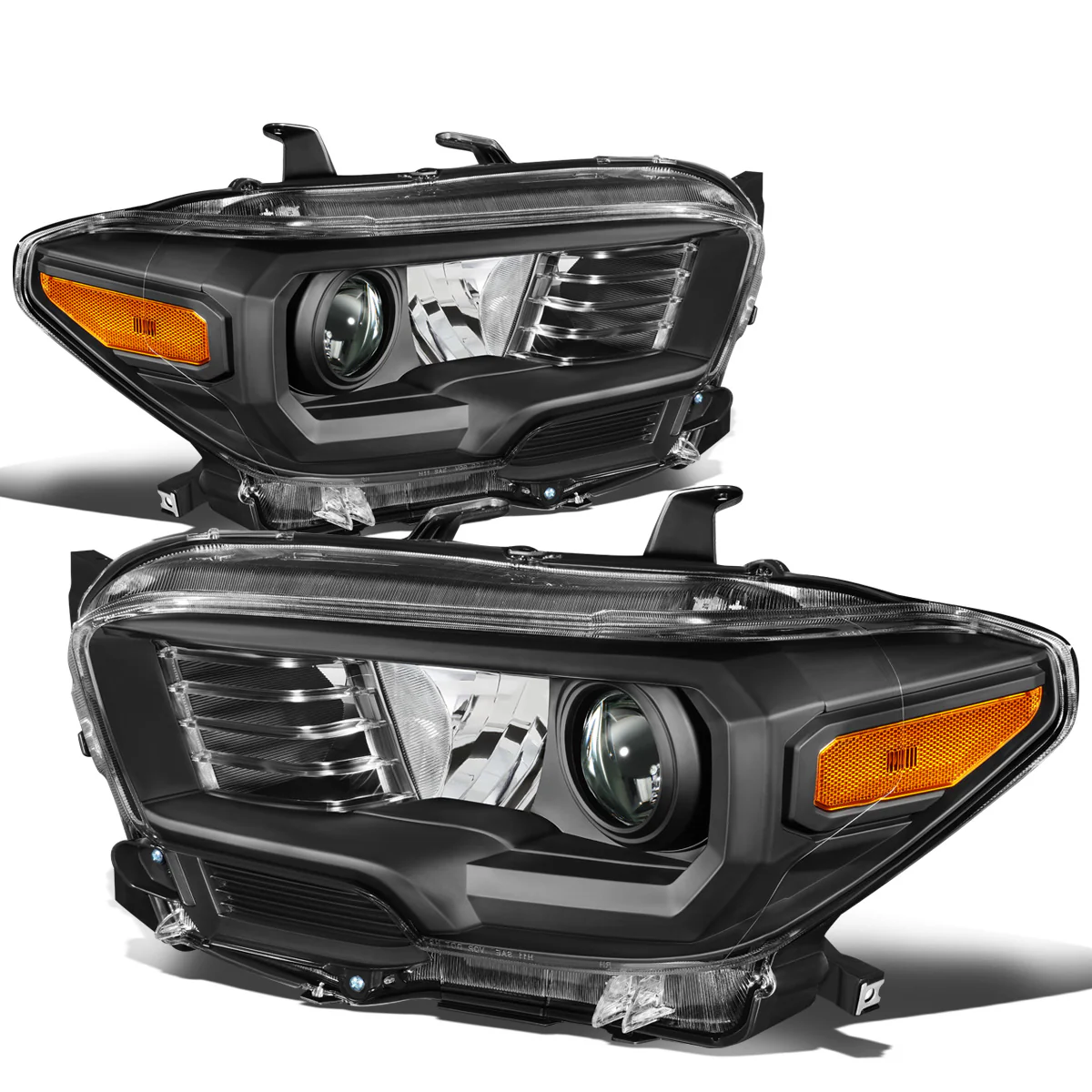 DNA Projector Headlights Toyota Tacoma (2016-2018) OE Style w/ Black or Chrome Housing