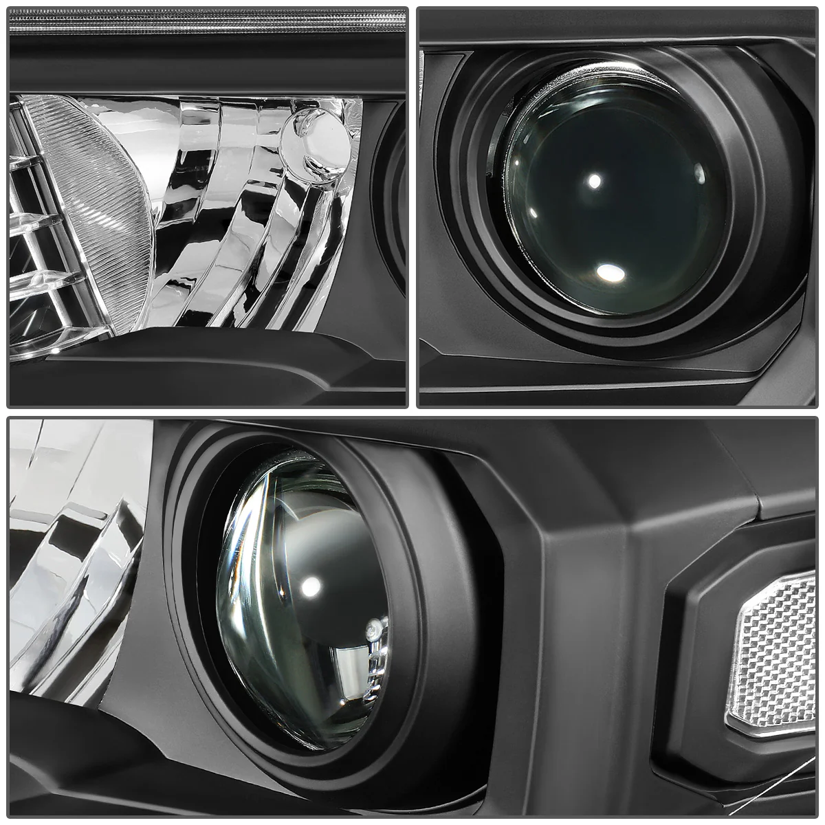 DNA Projector Headlights Toyota Tacoma (2016-2018) OE Style w/ Black or Chrome Housing - Image 10