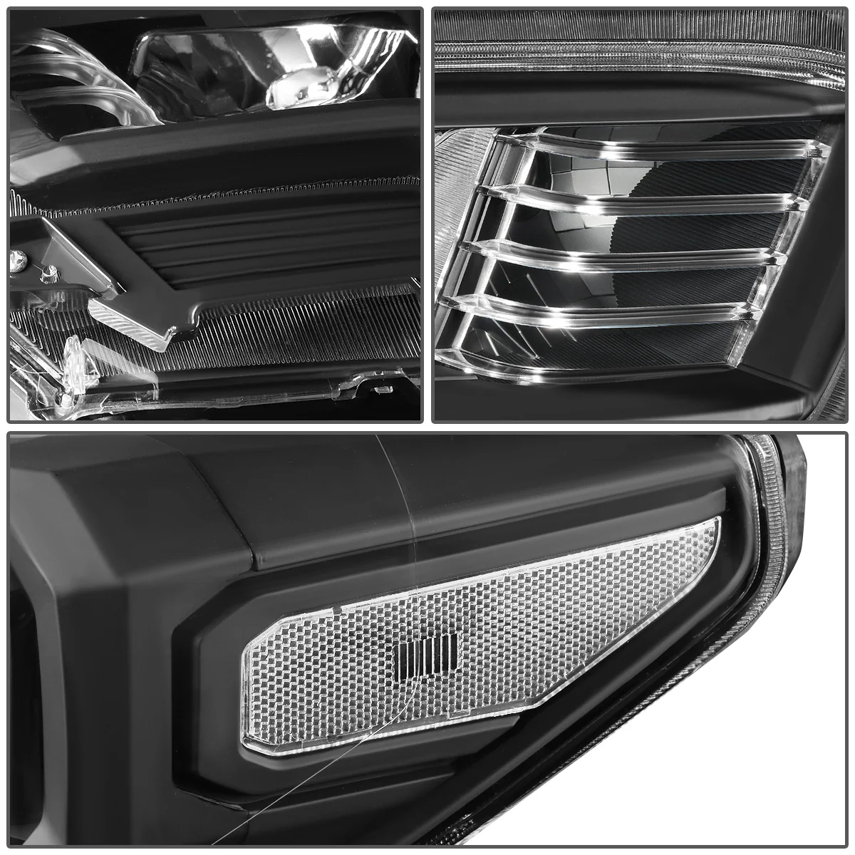 DNA Projector Headlights Toyota Tacoma (2016-2018) OE Style w/ Black or Chrome Housing - Image 11