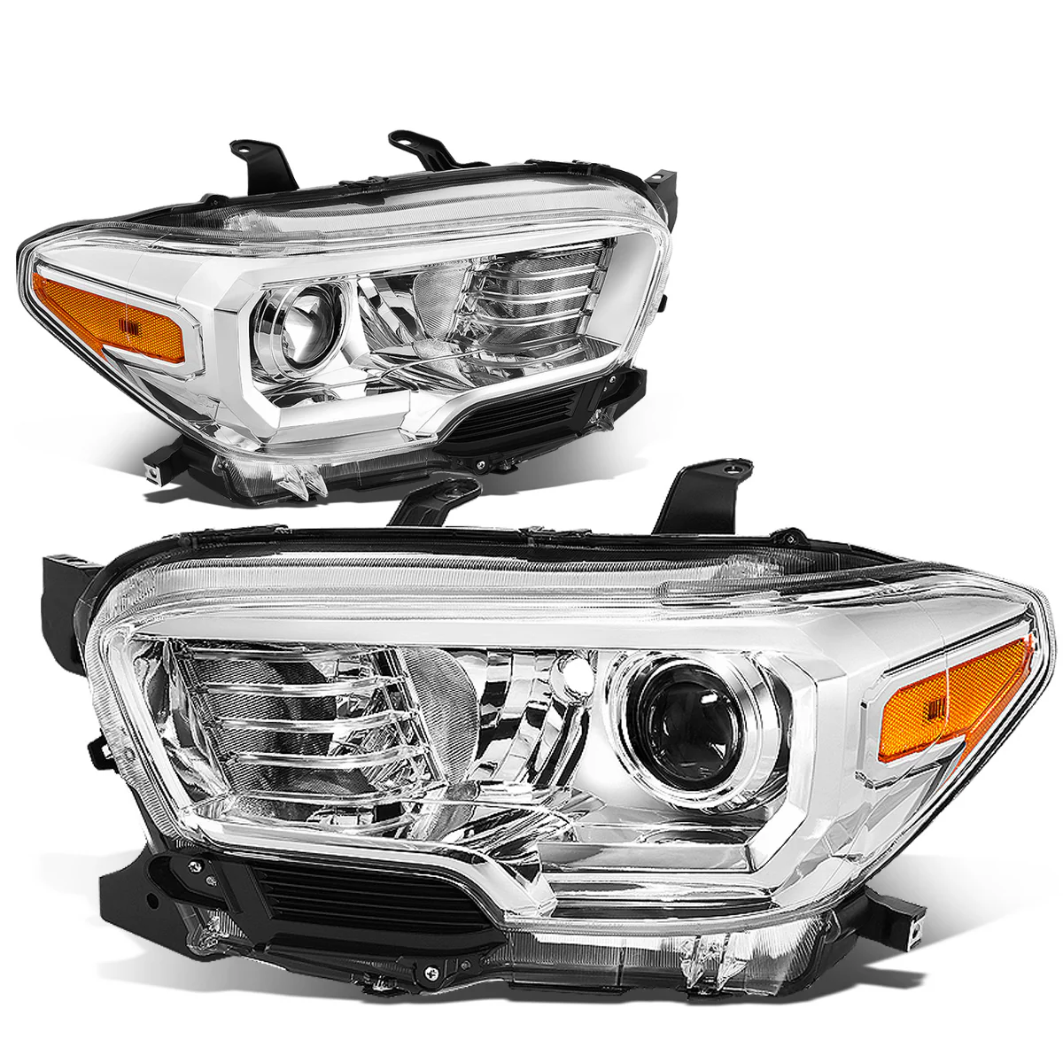 DNA Projector Headlights Toyota Tacoma (2016-2018) OE Style w/ Black or Chrome Housing - Image 15