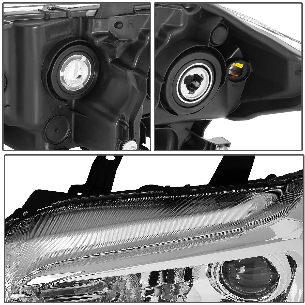 DNA Projector Headlights Toyota Tacoma (2016-2018) OE Style w/ Black or Chrome Housing - Image 18