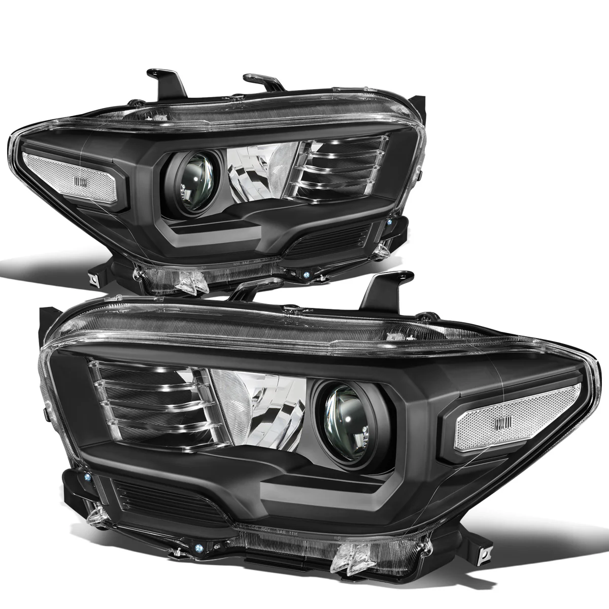 DNA Projector Headlights Toyota Tacoma (2016-2018) OE Style w/ Black or Chrome Housing - Image 7