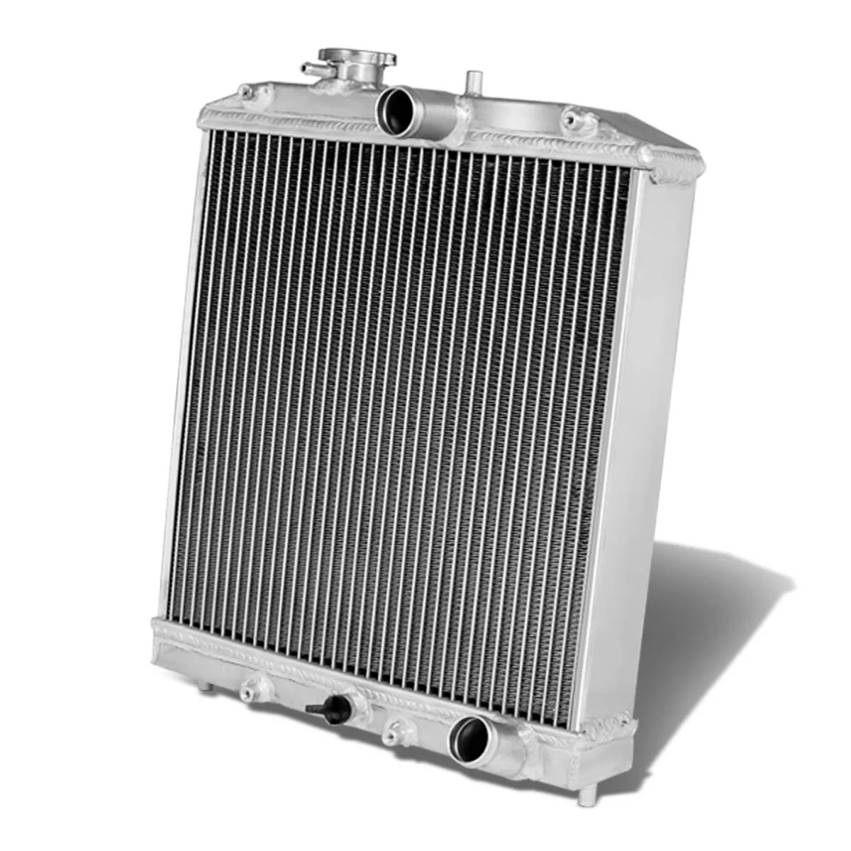 DNA Radiator Acura Integra (94-01) [Half Size w/ Fan Shroud] 2 Row or 3 Row Aluminum Performance Replacement - Image 7
