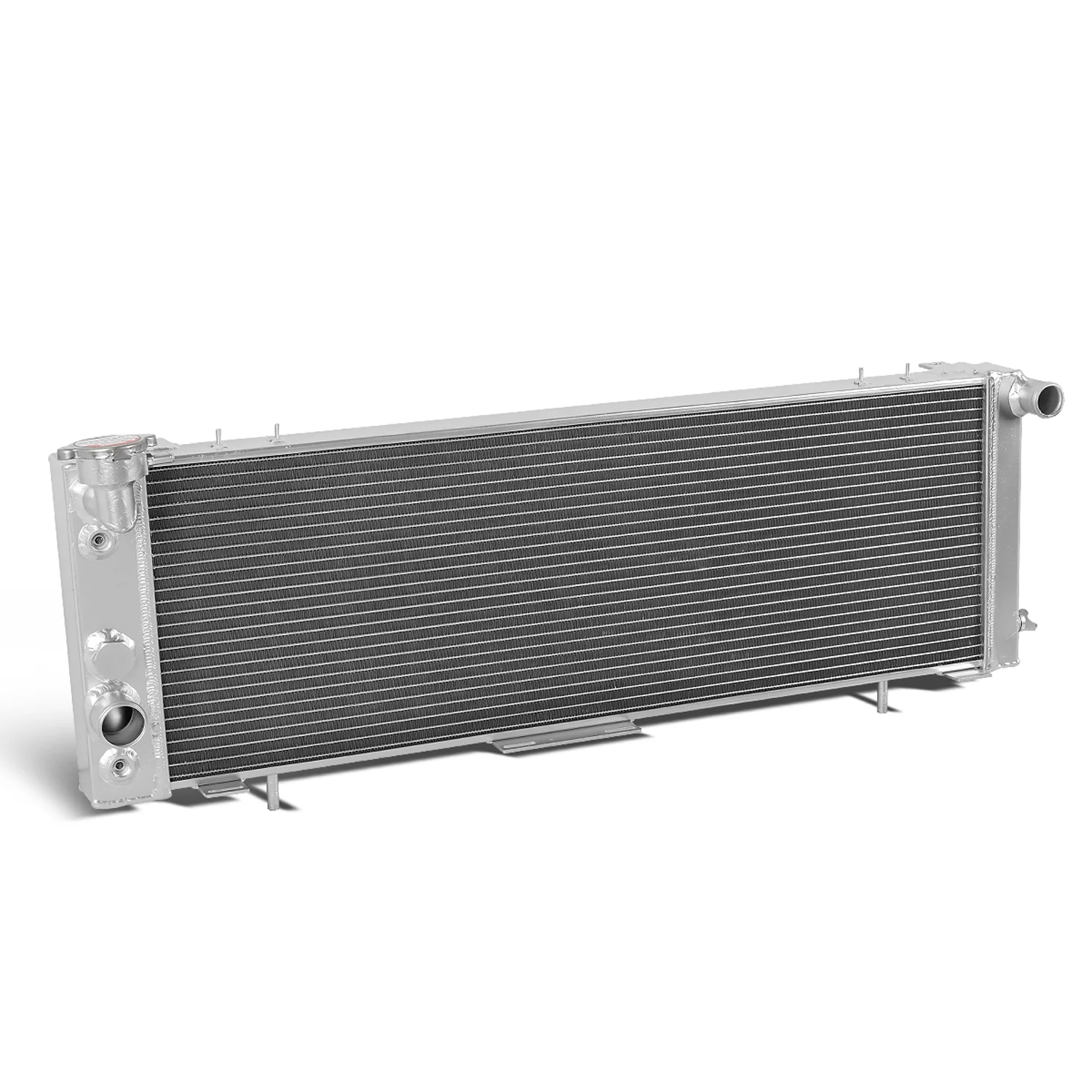 DNA Radiator Jeep Comanche 4.0L (91-92) 3 Row Aluminum Performance Replacement w/ or w/o Fan & Shroud - Image 4