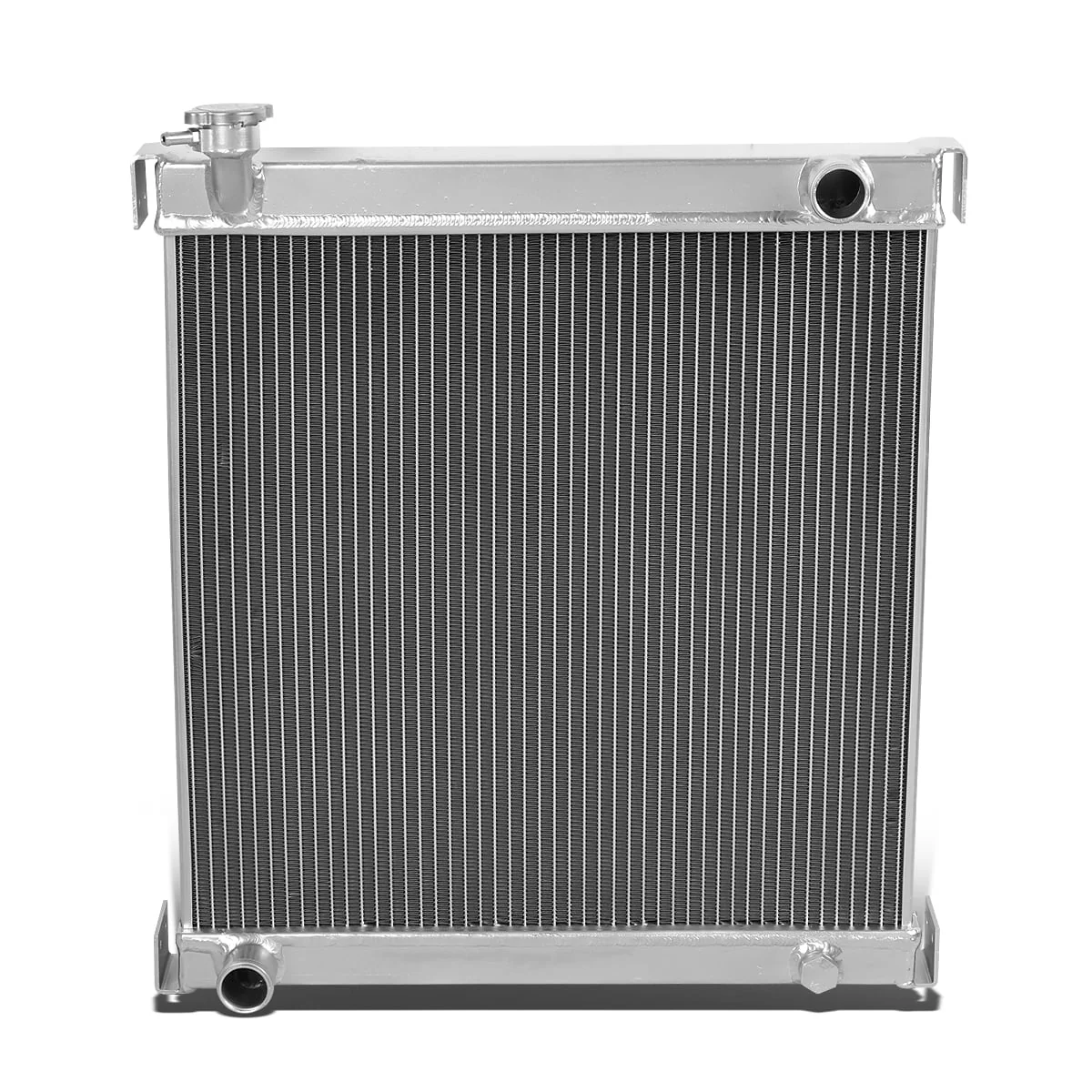 DNA Radiator Jeep Wrangler YJ 2.5L 4.0L 4.2L (87-95) TJ 2.4L 2.5L 4.0L (97-02) 2 Row Aluminum Performance Replacement - Image 2