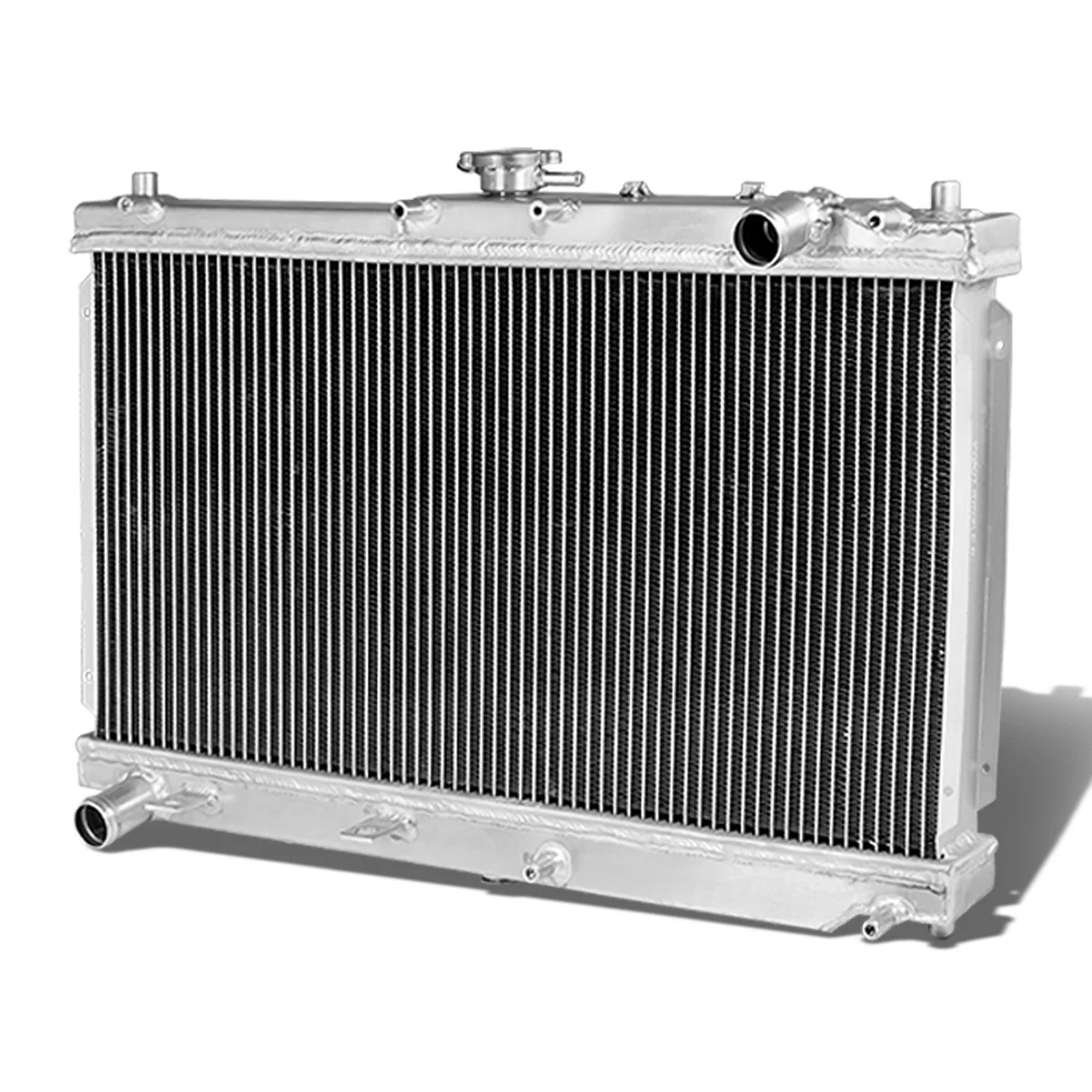 DNA Radiator Mazda Miata MX5 NB 1.6L (98-99) 1.8L (98-05) 2 Row Aluminum Performance Replacement w/ or w/o Fan & Shroud - Image 2