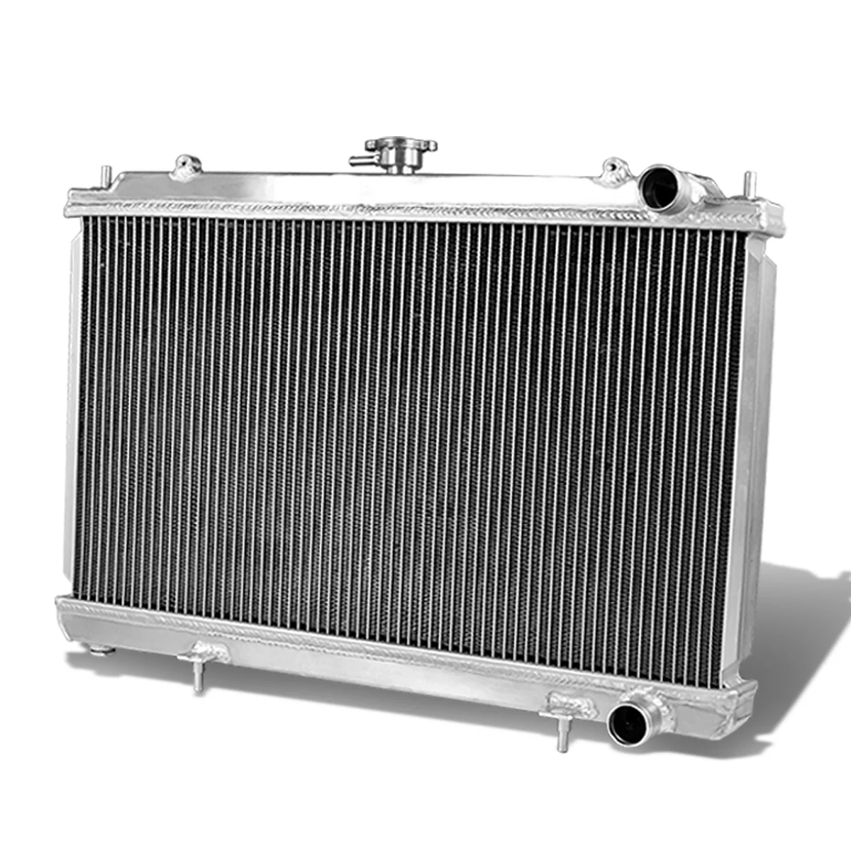 DNA Radiator Nissan 240SX S13 / S14 2.4L KA24 / 2.0L SR20DET (89-98) 2 Row Aluminum Performance Replacement - Image 2