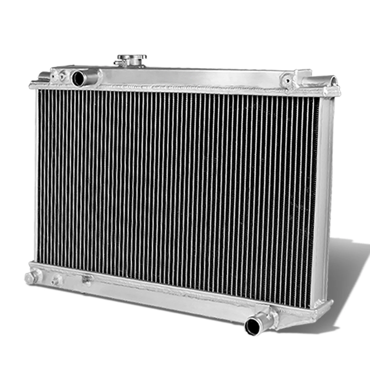 DNA Radiator Toyota Supra A70 2.8L / 3.0L (86-92) 2 Row Aluminum Performance Replacement w/ or w/o Fan & Shroud - Image 6