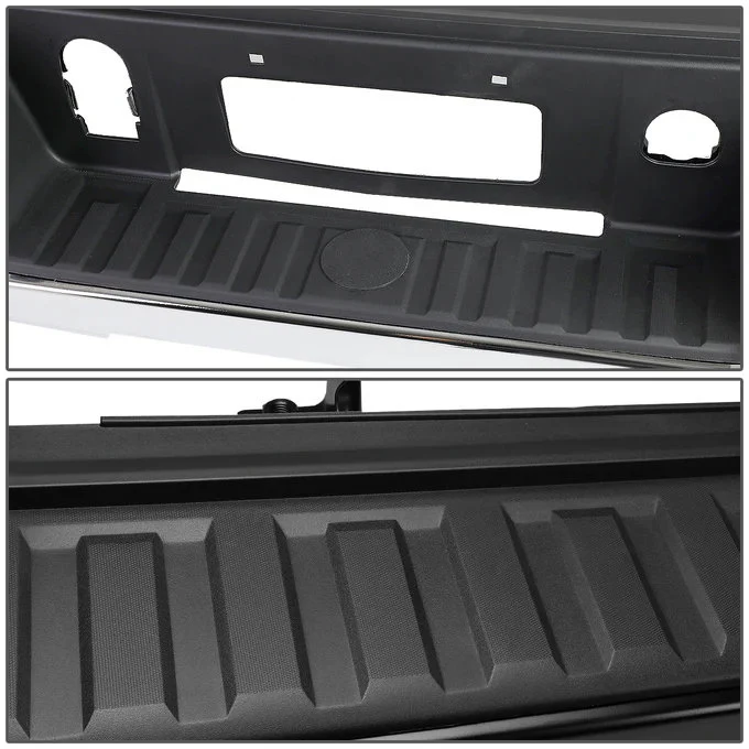 DNA Rear Step Bumper for Chevy Silverado & GMC Sierra 1500 (2014-2019) with License Plate Lights - Black or Chrome - Image 19