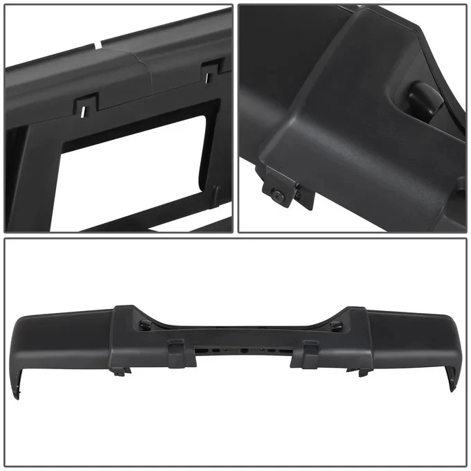 DNA Rear Step Bumper for Chevy Silverado & GMC Sierra 1500 (2007-2013) with License Plate Lights - Black or Chrome - Image 25