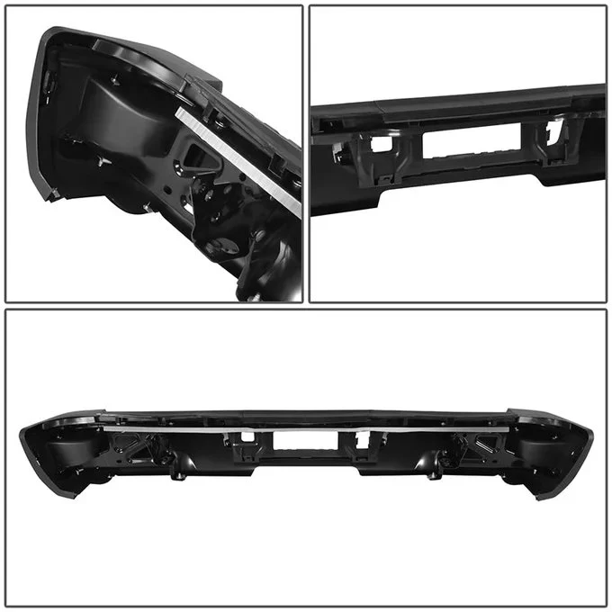 DNA Rear Step Bumper for Chevy Silverado & GMC Sierra 2500 / 3500 (2015-2019) with License Plate Lights - Black or Chrome - Image 49