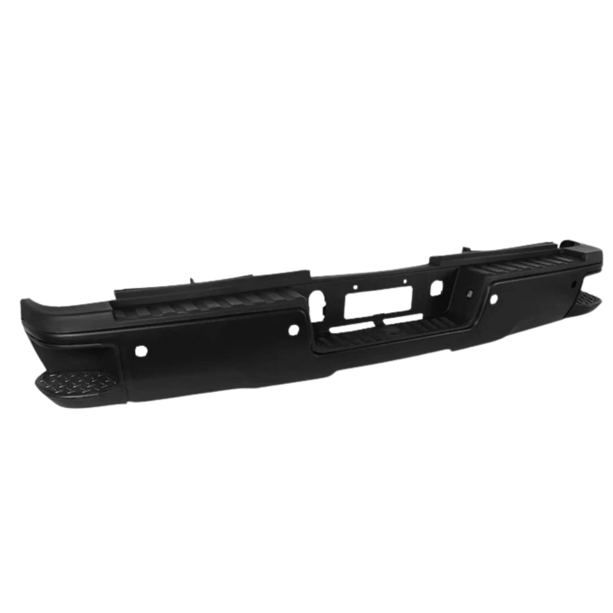 DNA Rear Step Bumper for Chevy Silverado & GMC Sierra 2500 / 3500 (2015-2019) with License Plate Lights - Black or Chrome - Image 80