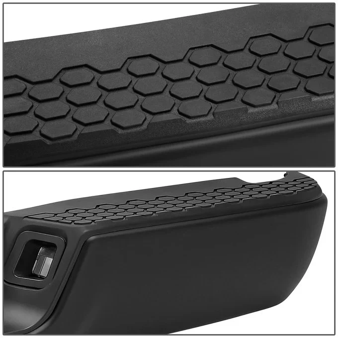 DNA Rear Step Bumper for Dodge Ram (2009-2011) RAM (2011-2019) With License Plate Lights - Black or Chrome - Image 9