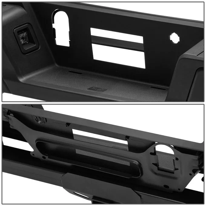DNA Rear Step Bumper for Ford F150 (2015-2020) with or without Sensor Holes - Black or Chrome - Image 8