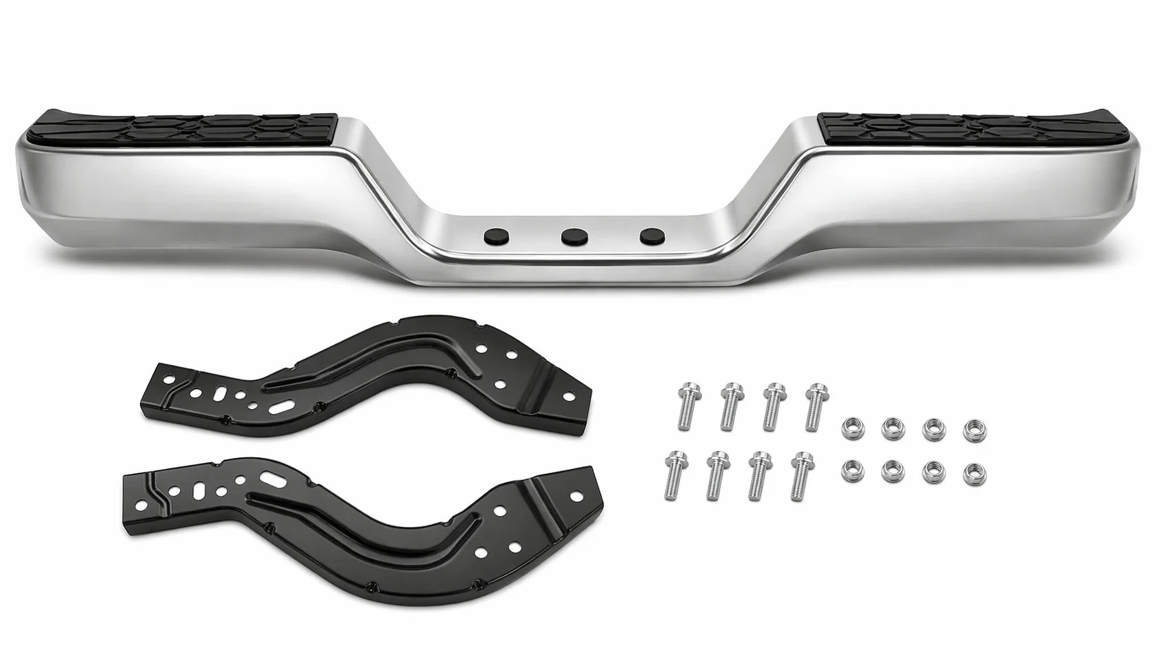 DNA Rear Step Bumper for Toyota Pickup (1989-1995) Chrome or Black - Image 6