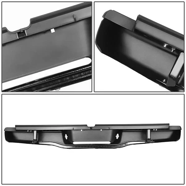 DNA Rear Step Bumper for Toyota Tacoma (1995-2004) with License Plate Lights - Black or Chrome - Image 11