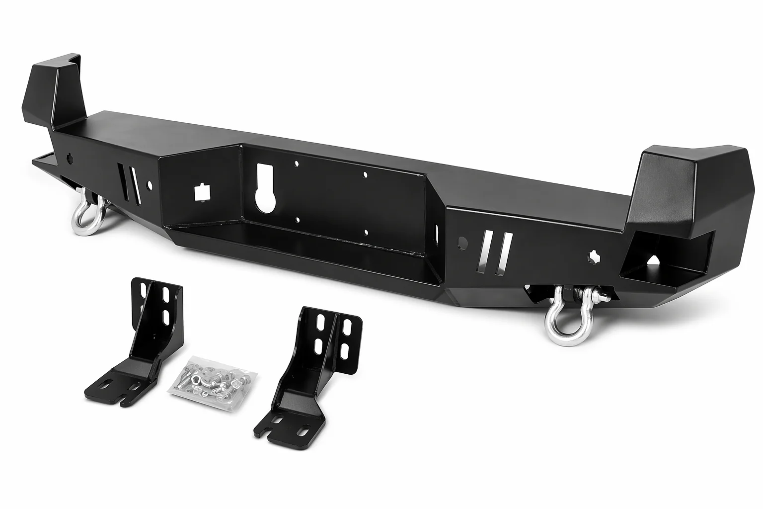 DNA Rear Step Bumper for Toyota Tacoma (2005-2020) Dual D-Ring Shackles