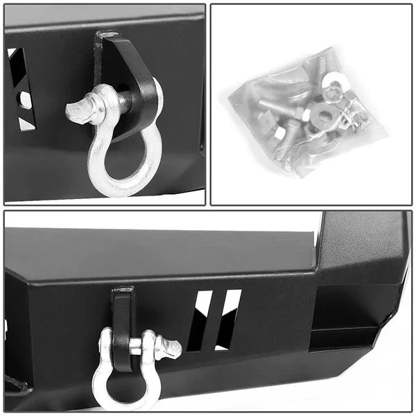 DNA Rear Step Bumper for Toyota Tacoma (2005-2020) Dual D-Ring Shackles - Image 9