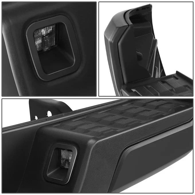 DNA Rear Step Bumper for Toyota Tacoma (2016-2023) with or without Parking Sensor Holes - Chrome or Black - Image 15
