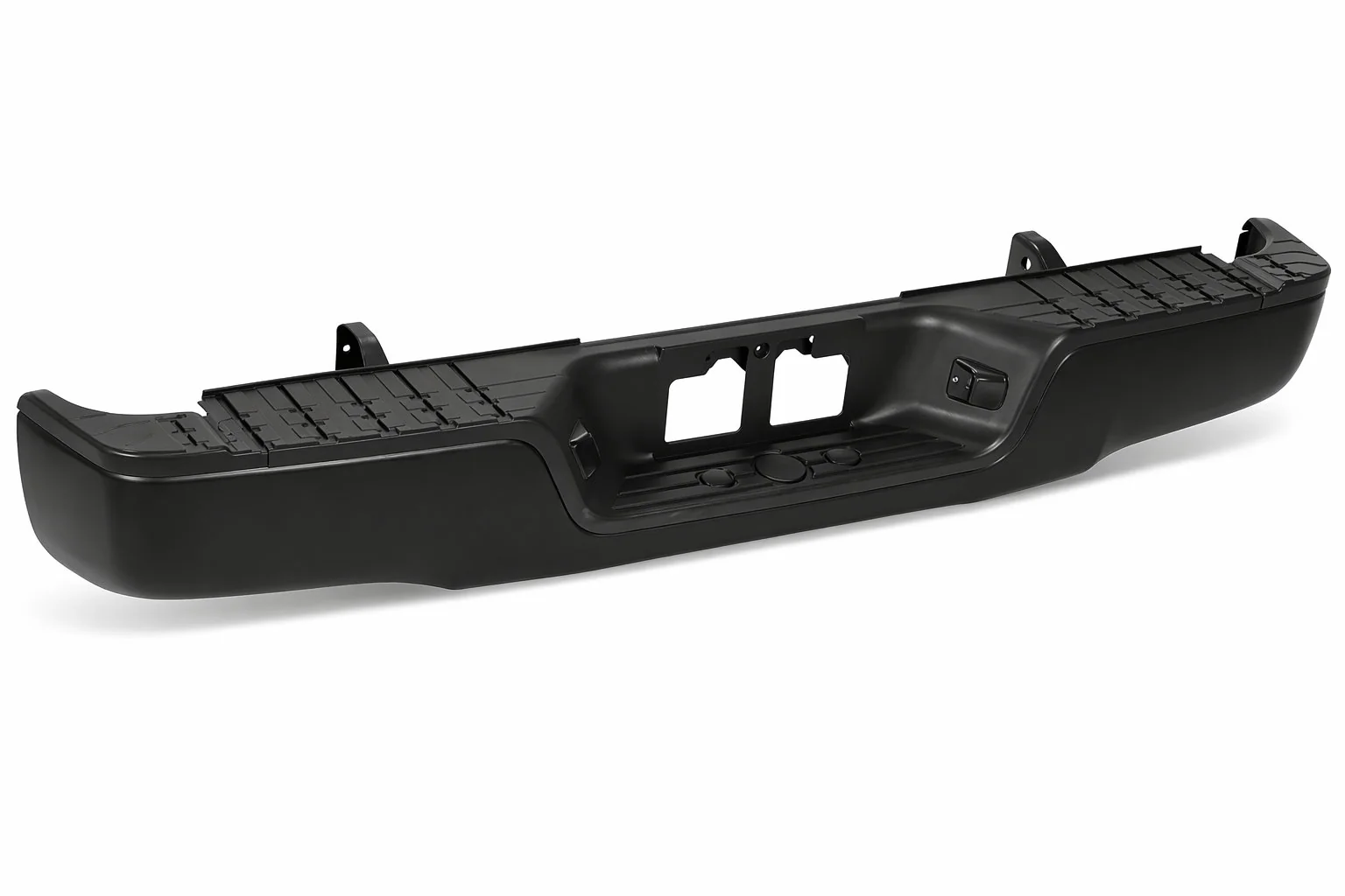 DNA Rear Step Bumper for Toyota Tundra (2007-2013) with or without Parking Sensor Holes - Chrome or Black