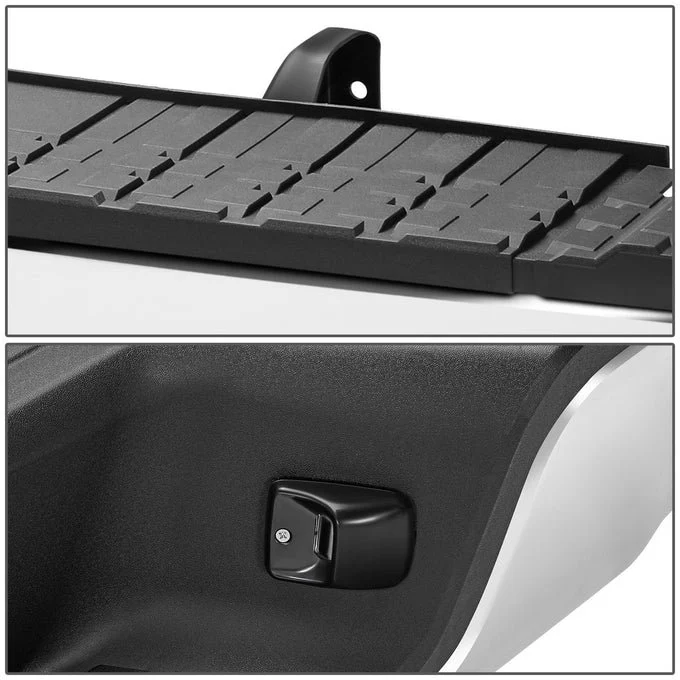 DNA Rear Step Bumper for Toyota Tundra (2007-2013) with or without Parking Sensor Holes - Chrome or Black - Image 11