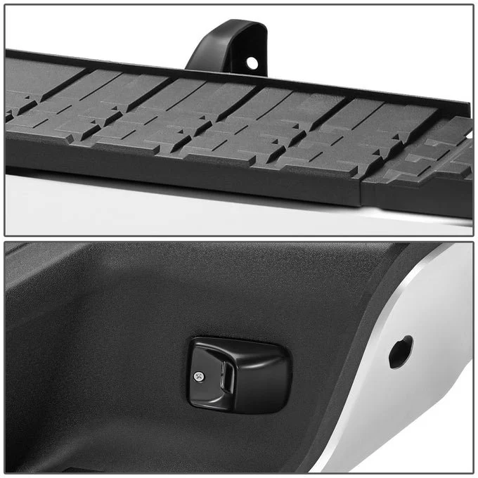 DNA Rear Step Bumper for Toyota Tundra (2007-2013) with or without Parking Sensor Holes - Chrome or Black - Image 24