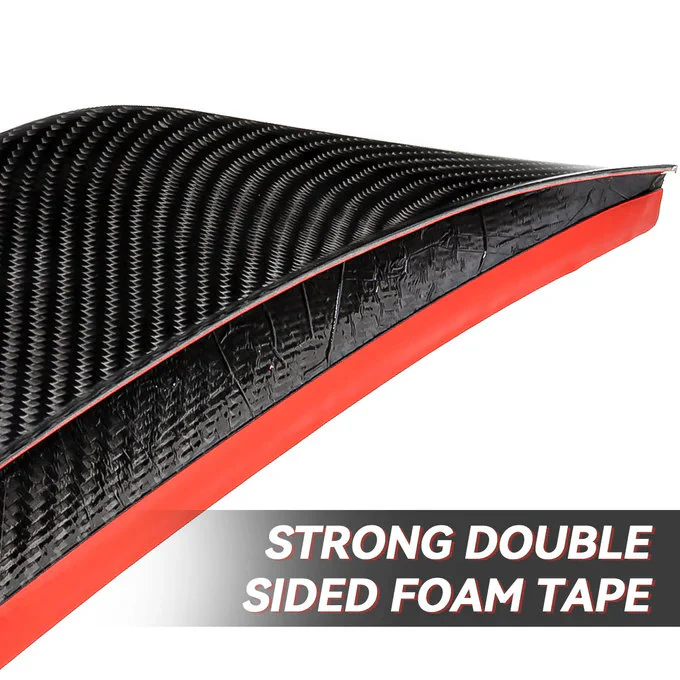 DNA Rear Windshield Roof Spoiler Infiniti Q50 (2014-2023) VIP-Style with Carbon Fiber - Image 4