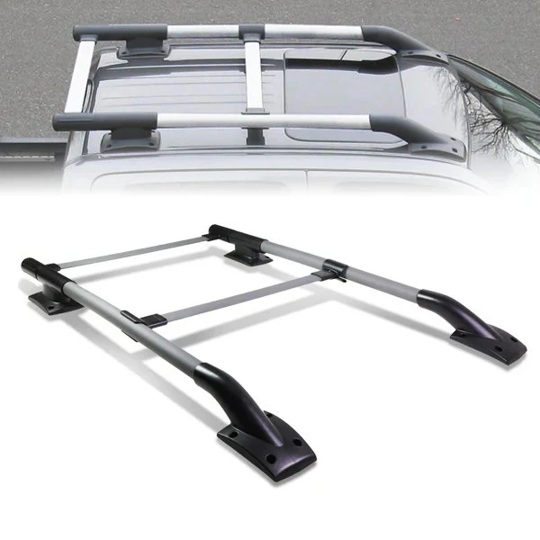 DNA Roof Rack for Nissan Frontier (2005-2017) Adjustable Cross Bar with Black or Chrome Finish - Image 2