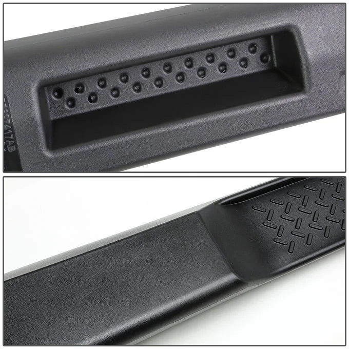 DNA Running Board for Jeep Wrangler JK / JKU (2007-2016) OEM Style with Matte Black Finish - Image 3